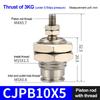 1Pcs Bore 6/10/15mm CJPB Pneumatic Cylinder SMC Type Stroke 5-20mm Mini Air Cylinder Spring Return Single Acting