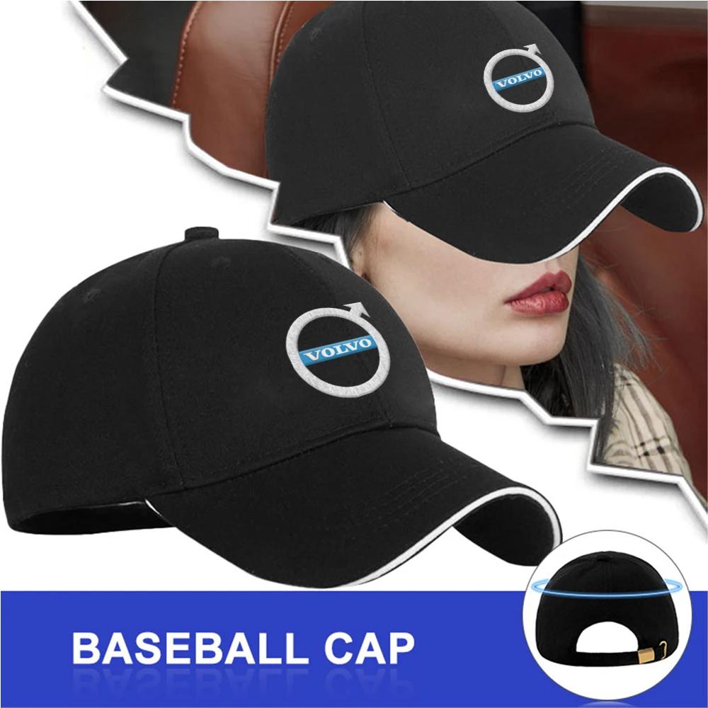 Baseball Cap Outdoor Summer Men Women Sports Hat Auto Accessories For Volvo Rdesign T6 AWD C30 S40 S60 S70 S90 V40 V50 XC30 XC40