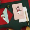 Gifts Santa Claus Blessing Cards Greeting Cards With Envelope Christmas Postcard Thank You Cards