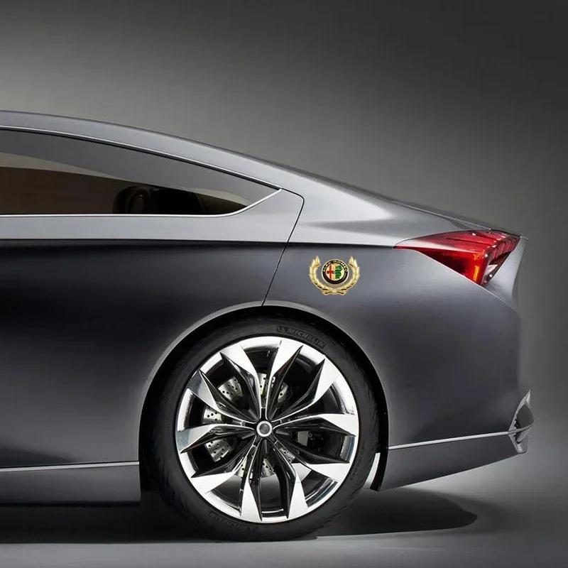 LNYCP1 Car Styling Trunk Body Sticker for Alfa Romeo 159 156 147 Giulia Giulietta Stelvio Mito Gt Brera Spider Volante Auto Accessories