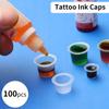 Large Medium Small Makeup Container Holder Tattoo Ink Caps Plastic Cups Disposable Pigment Cup
