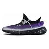 adidas Оригинальные Yeezy Boost 350 V2 Повседневная обувь Унисекс Низкие Черный/Фиолетовый HQ4540(Команда96-)