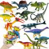 Набор из 12 шт. Динозавры Юрского периода VTriceratops, Птерозавры, Мозазавры, Стегозавр Модели Фигурки Действия ПВХ Коллекция Игрушка Подарки для Детей