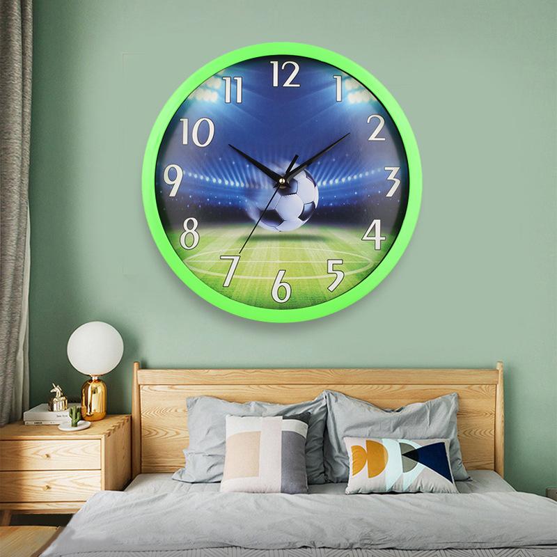 Модные Современные Настенные Часы Гостиная Спальня Настенные Часы Бесшумные Часы Мультяшные Часы Простые Креативные Кварцевые Часы