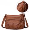 Winter New Shoulder Bag For Women Soft PU Leather Crossbody Bag Vintage Messenger Bag Lady Handbag Brands Lady Pouch