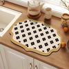 Специальная форма кухонной посуды Дренажная прокладка Теплоизоляционная прокладка Бытовая столешница Абсорбирующая нескользящая моющаяся подставка под прибор Абсорбирующая масло