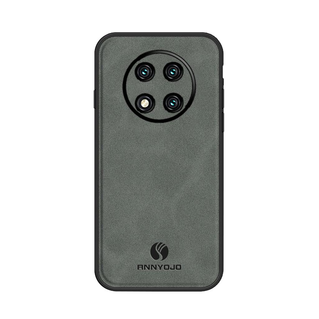 Премиальный TPU чехол с текстурой под замшу для HONOR X9c, противоударный, мягкий