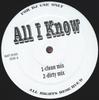 12inch Record RAHZEL - All I Know WAT3049 Not On Label 1999 US Rap & Hip-Hop/R&B Used
