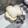 Роскошная мыльница в форме цветка, самоосушающаяся мыльница, креативный держатель для мыла в ванной комнате, кухня