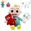 Kawaii Music Doll Cocomelon Watermelon Plush Toy With Melodic Songs And Soft Texture For Kids