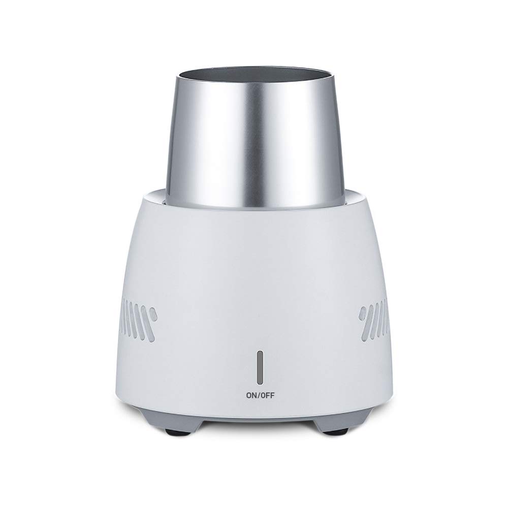 Iced Beer Wine Beverage Electronic Bottle Chiller, Portable Mini Refrigeration Rapid Cup Cooler, Desktop Fast Cooling Fridge Single Bottle Drink
