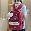 Новый стильный и свежий школьный рюкзак в college-стиле, для учеников средней школы, повседневный, простой, легкий и вместительный.