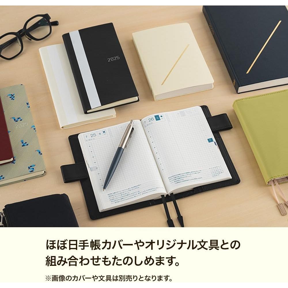 Блокнот Hobonichi 2026 Основной блок Оригинальный [A6 1 день 1 страница Январь  Начало с понедельника] A6  Оригинальный  Начало с понедельника