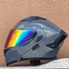 New Motorcycle Helmet Men's Face Helmet Women's Locomotive Full Helmet Summer Double Lens Universal In All Seasons