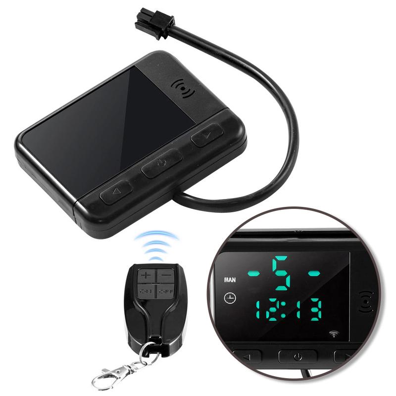 DC5V Дизельный воздушный отопитель LCD контроллер + Пульт дистанционного управления Для 2 кВт 5 кВт 8 кВт Автономный отопитель - Универсальная сменная панель управления