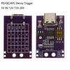 1 шт. Триггер-обманка для быстрой зарядки PD/QC/AFC, поддержка 5 В, 9 В, 12 В, 15 В, 20 В, фиксированный выход напряжения, Type-C, USB для телефона и солнечной зарядки