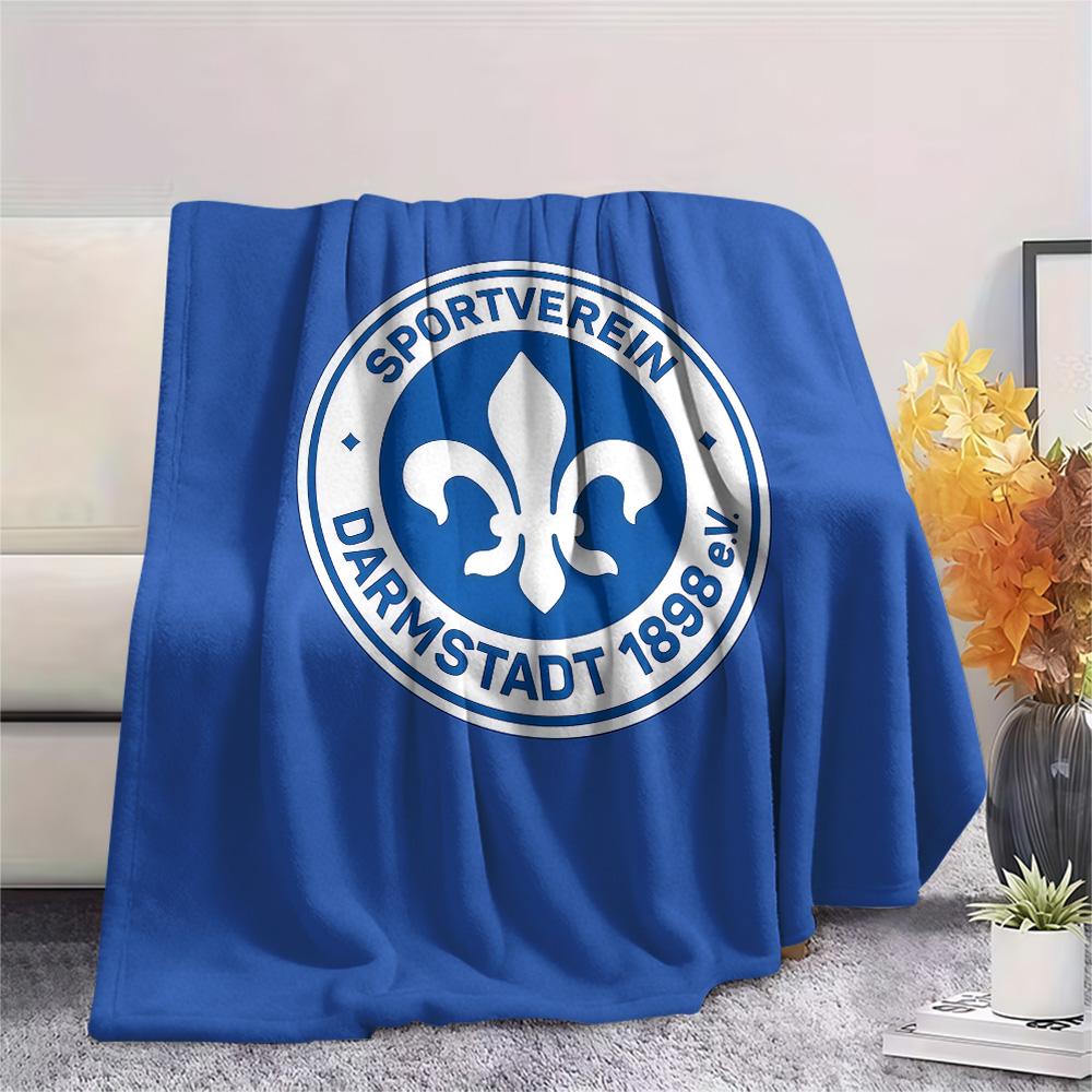 SV Darmstadt 98 Flannel Blanket, High quality Comfortable for All Seasons, Home Decor, Warmth and Comfort