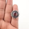 Rhodolite Gemstone Jewelry, Handmade Silver Jewelry, 925 Solid Sterling Silver Ring, Gorgeous Silver Ring For Wedding Gift