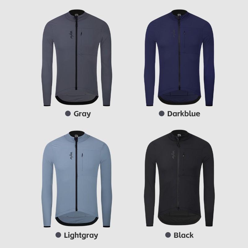 Mens Cycling Jacket 10-20C Waterproof Windproof Fleece Lined Road Bike Windbreaker Thermal Outdoor Sportswear