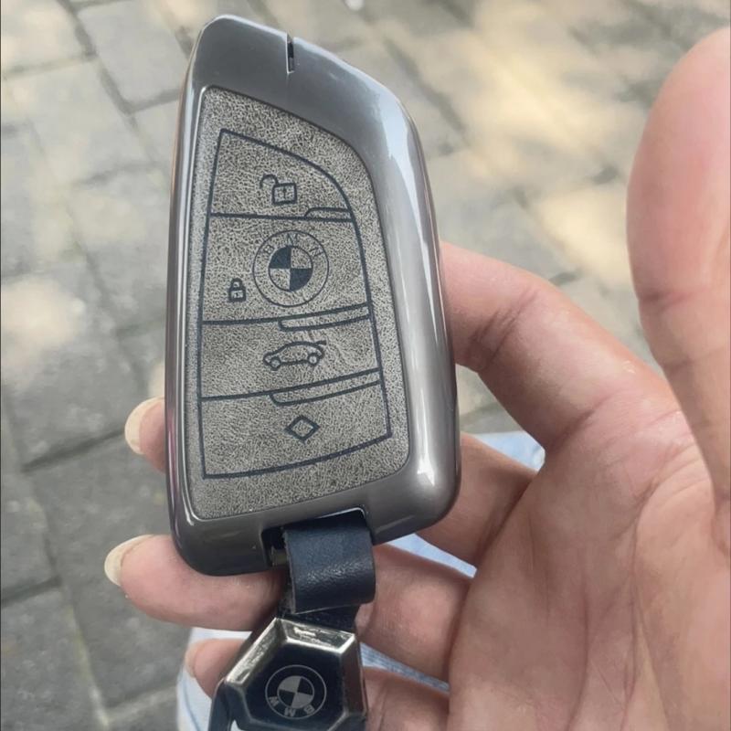 VBCG5 Stickers Car Remote Key Case Cover Fob Shell for BMW X1 X3 X4 X5 F15 X6 F16 G30 7 Series G11 F48 F39 520 525 f30 118i 218i 320i