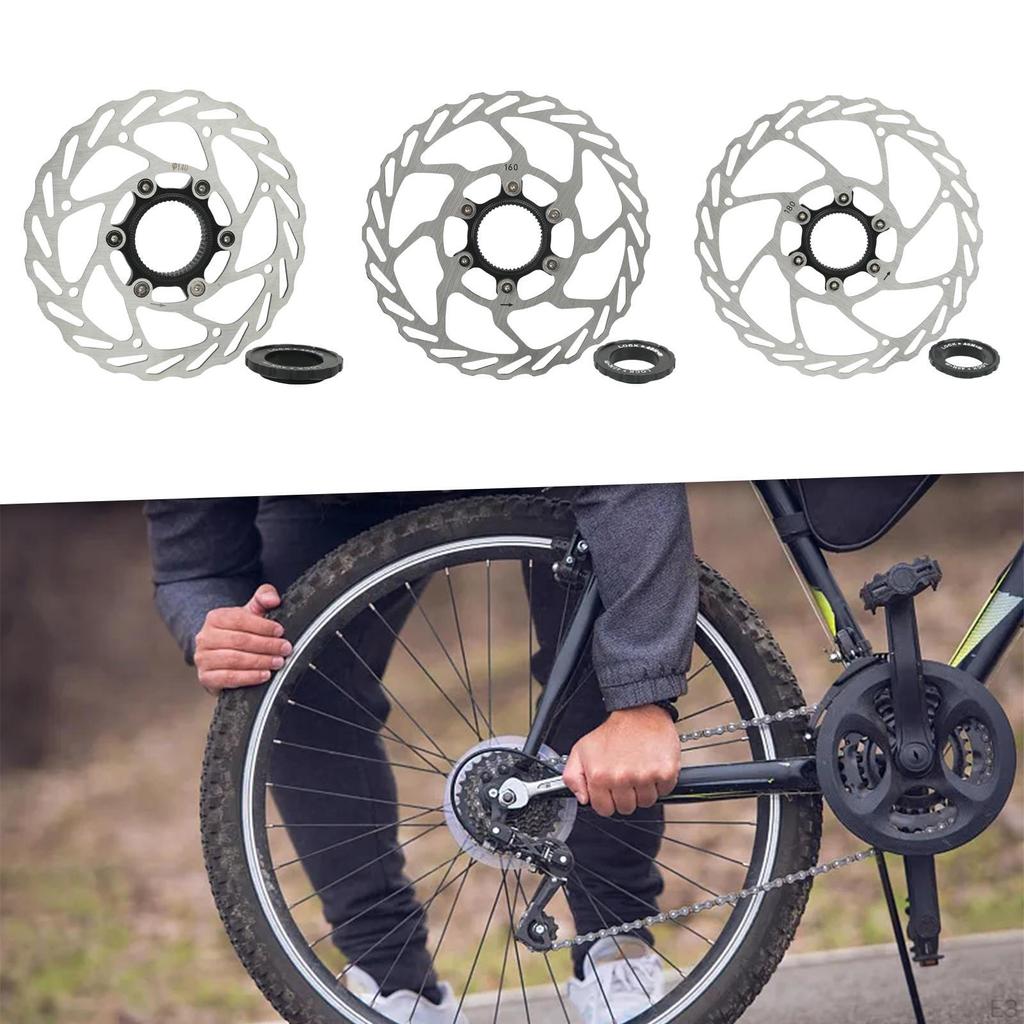 Велосипедный тормозной ротор для простой установки на горные велосипеды