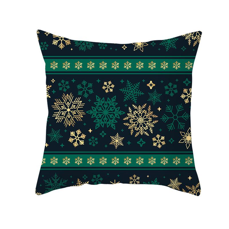 Fresh Green Christmas Pillow Cover Home Ornament Pillow Sleeping Pillow Cushion Cover Premium Durable Quality Useful