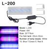 Super Bright Lamp LED Aquarium Light for Aquatic Plant Grow Fish Tank Extensible Clip RGB Waterproof Lamp 220-240V 20~70CM