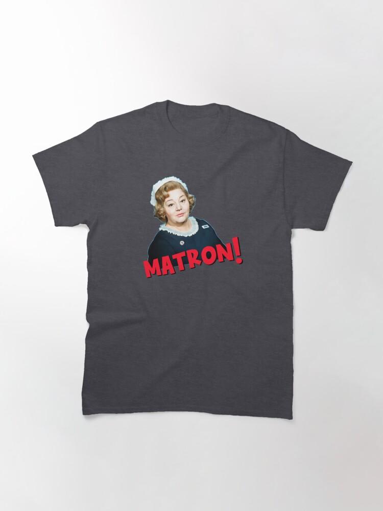 Barbara Vintage Style CARRY ON Art - MATRON! Hatti Jaques Classic T-Shirt