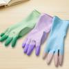 3Pairs/Set Thickened Dishwashing Gloves Oil Resistant Cleaning Gloves Laundry Gloves  Car Washing