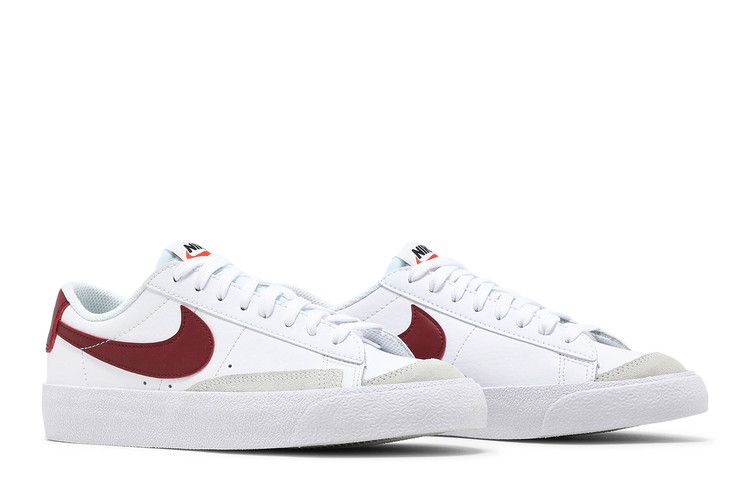 Kids' Sneakers Nike Blazer Low 77 White Team Red (GS) White/Team Red-White-Black