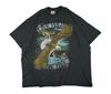Vintage 1990s Live Wild Die Free Eagle T-Shirt