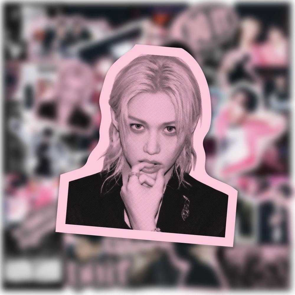 New 50pcs Stray Kidd Skzoo Pop Music Group Stray Kidd Do It New Album Ipad Water Cup Graffiti Decorative Sticker Gift Spot