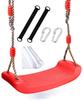 Kenkoba Hands Children's Laughing Swing At Home, Indoors, Garden, Easy Swing Play (Red)