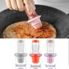 1pcs Silicone Press-on Oil Bottle Brush with Storage Lid Baking Oil Brush Sauce Brush Brush Oil Pot Frying Beef Steak Kitchen Tools