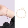 14K Gold Bracelet Cutting Circle