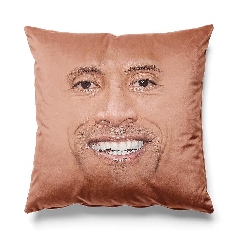 Aertemisi 18'' X 18'' The Rock Face Square Throw Pillow Cushion Covers Cases Pillowcases 45Cm X 45Cm