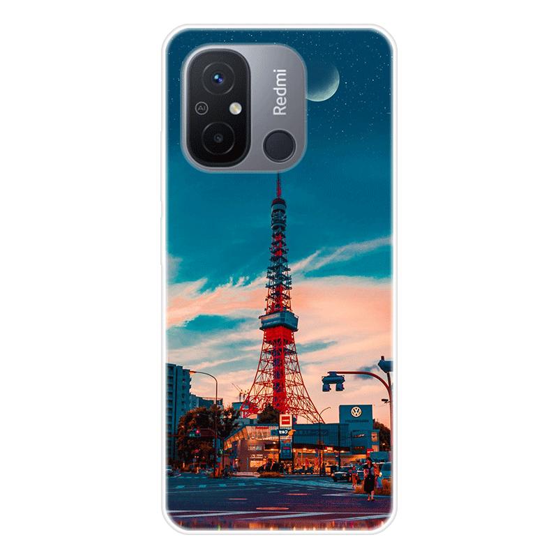 Для Xiaomi Redmi 12C 12 C Redmi12C чехол Мягкая силиконовая задняя крышка Мультяшный чехол для телефона Разнообразие