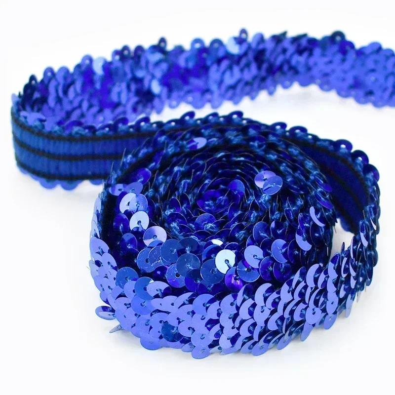 2/5/10 метров Meetee 30 мм кружевная лента с пайетками, эластичная ткань, отделка кружевом для одежды, эластичная лента, аксессуары для шитья и украшения своими руками