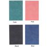 A5/A6 Soft Leather Diary Notebook Horizontal/Blank/Checkered Notebook Classroom Pocket 200pages Notebook