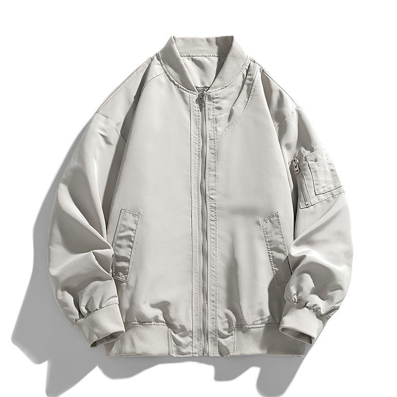 American Fashion Bomber Jacket Spring and Autumn Loose Couple Function Loose Baseball Jacket Men and Women