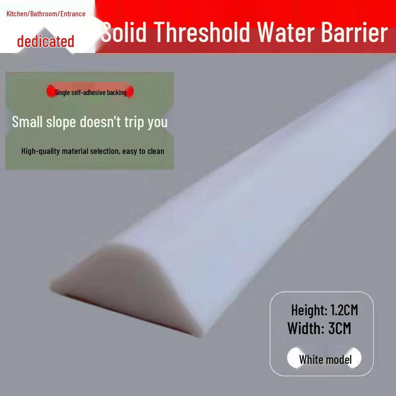 Самоклеящаяся полоса-барьер для воды в душе для разделения сухой и влажной зон и гидроизоляции