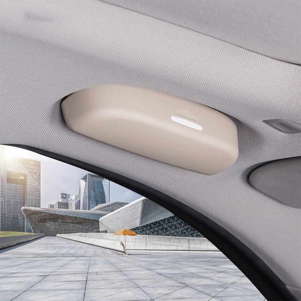 3 цвета автомобильный козырек очки коробка ABS автомобильный держатель солнцезащитных очков автомобильный футляр для хранения солнцезащитных очков коробка для Honda