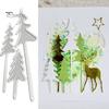 Christmas Tree Cedar Cutting Die Stencil for DIY Scrapbooking Album Paper Card