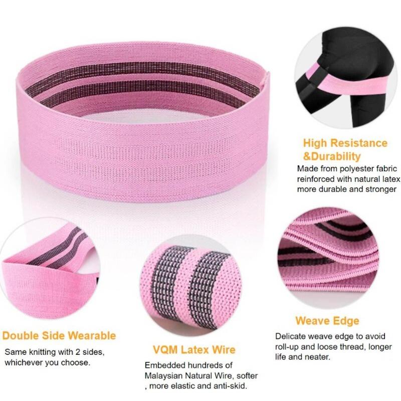 Эспандер для фитнеса, расширение ягодиц, ткань для фитнеса, резиновая лента, эластичный расширитель, подходит для домашних упражнений, спортивное оборудование