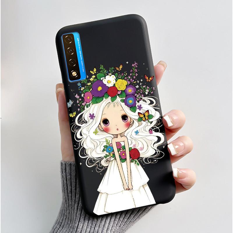 Чехол для TCL 20 20S 20 Pro 5G 20L Plus 20L+ Чехол Роскошный Дракон Милый Крутой Мальчики Девочки Черный Мягкий Силиконовый Чехол для Телефона Задняя Крышка