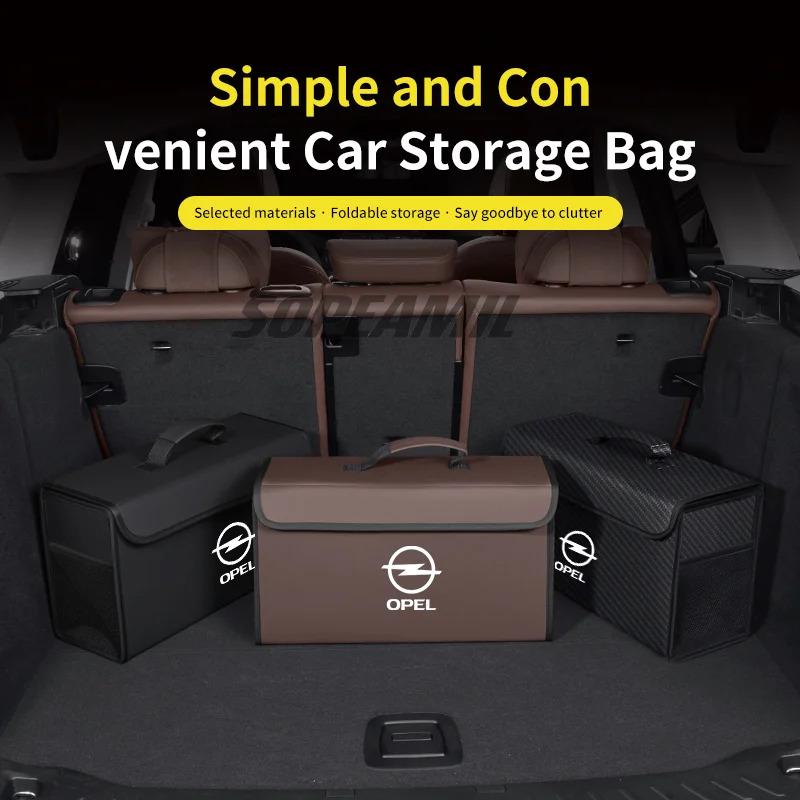AAIK1 Car Trunk Storage Box Organizer Foldable Stowing Tidying Bag For Opel OPCline Combo Delica GTC INSIGNIA MOKKA Tigra Zafira Vivar