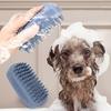 Pet Silicone Bath Brush Hair Shampoo Brush Head Scalp Brushes for Massage Pet Grooming Hair Removal Combs Pet Hair Scratcher