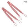 2Pcs/se Retro Braided Braided Curtain Tiebacks Satin Rope Simple Curtain Buckle Straps Classic Polyester Curtain Gift