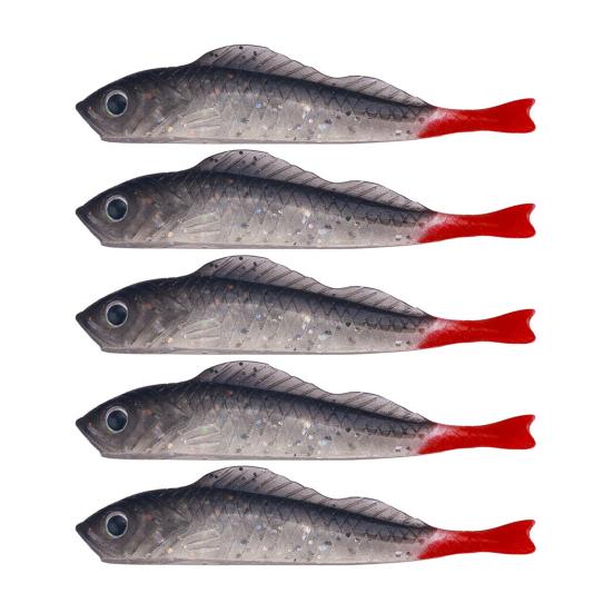 5 шт. мягкая приманка 2,7 г/7 см 3D имитация рыбьих глаз мягкая рыболовная приманка с червями маленькая мини натуральная приманка для плавания