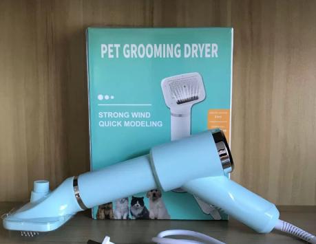 Manufacturer 110v/220v 2-In-1 Comb Pet Hair Dryer Dog Dryer Groomer for Cat Puppy Kitten 2-In-1 Grooming Tools